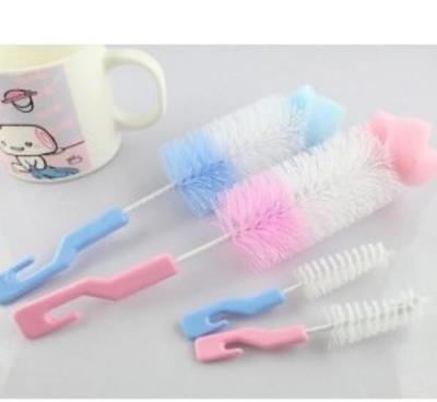 日式奶瓶刷與奶嘴杯子清潔刷 雙倍潔凈，呵護(hù)健康